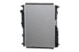 NISSENS Radiator 10513998 Cooling fins material: Aluminium, Core Depth [mm]: 22, Core Length [mm]: 385, Core Width [mm]: 546, Inlet O [mm]: 34, Outlet O [mm]: 38,5, Radiator type: Brazed cooling fins, Supplementary Article/Info 2: without cap, without expansion tank, Supplementary Article/Supplementary Info: with gaskets/seals, Water Tank Material (radiator): Plastic Technical Information: Radiator with 5mm system-Advanced technology with higher power effect 1.