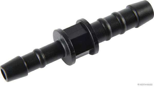 ELPARTS Rohrverbinder 11065411 D1: 4mm, D2: 5 mm, 100 dB/CSOMAG
Schlüsselweite: 7, für Leitungsdurchmesser [mm]: 5, 4, Material: POM (Polyoxymethylen), Anzahl d. Ein-/Ausgänge: 2, Farbe: schwarz, Form: gerade, mit Sechskant
