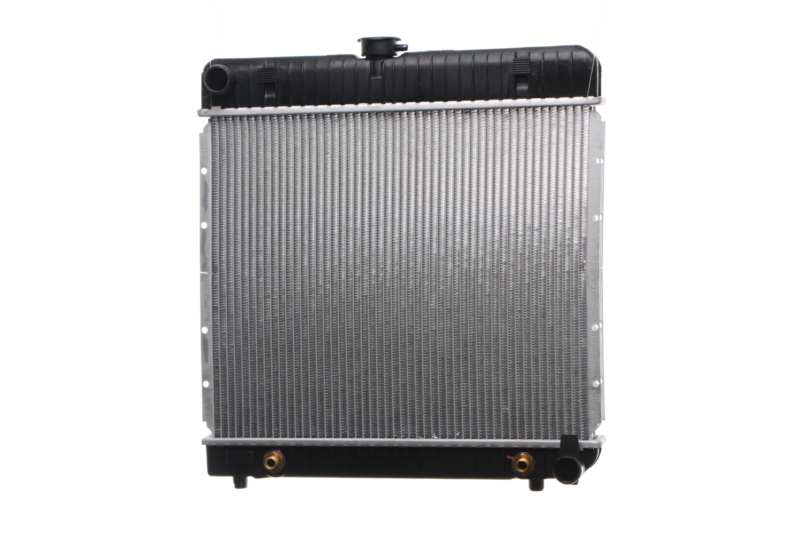 NISSENS Radiator 292974 Cooling fins material: Aluminium, Core Depth [mm]: 32, Core Length [mm]: 415, Core Width [mm]: 488, Inlet O [mm]: 35, Outlet O [mm]: 35, Radiator type: Brazed cooling fins, Supplementary Article/Info 2: without expansion tank, Supplementary Article/Supplementary Info: with oil cooler, without gasket/seal, Water Tank Material (radiator): Plastic 1.