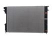 NISSENS Radiator 293192 Aluminum/plastic
Cooling fins material: Aluminium, Core Depth [mm]: 26, Core Length [mm]: 652, Core Width [mm]: 458, Inlet O [mm]: 35, Outlet O [mm]: 35, Radiator type: Brazed cooling fins, Supplementary Article/Info 2: without cap, without expansion tank, Supplementary Article/Supplementary Info: with oil cooler, with gaskets/seals, Water Tank Material (radiator): Plastic 1.