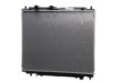 NISSENS Radiator 293045 Cooling fins material: Aluminium, Core Depth [mm]: 32, Core Length [mm]: 500, Core Width [mm]: 609, Inlet O [mm]: 35, Outlet O [mm]: 35, Radiator type: Brazed cooling fins, Supplementary Article/Info 2: without cap, without expansion tank, Supplementary Article/Supplementary Info: without gasket/seal, Water Tank Material (radiator): Plastic 1.