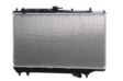 NISSENS Radiator 293284 Cooling fins material: Aluminium, Core Depth [mm]: 26, Core Length [mm]: 375, Core Width [mm]: 648, Inlet O [mm]: 31, Outlet O [mm]: 31, Radiator type: Brazed cooling fins, Supplementary Article/Info 2: without expansion tank, Supplementary Article/Supplementary Info: without gasket/seal, Water Tank Material (radiator): Plastic 1.