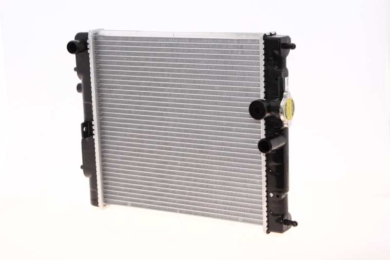 NISSENS Radiator 293109 Cooling fins material: Aluminium, Core Depth [mm]: 16, Core Length [mm]: 380, Core Width [mm]: 358, Inlet O [mm]: 28, Outlet O [mm]: 28, Radiator type: Brazed cooling fins, Supplementary Article/Info 2: with cap, without expansion tank, Supplementary Article/Supplementary Info: with gaskets/seals, Water Tank Material (radiator): Plastic 1.