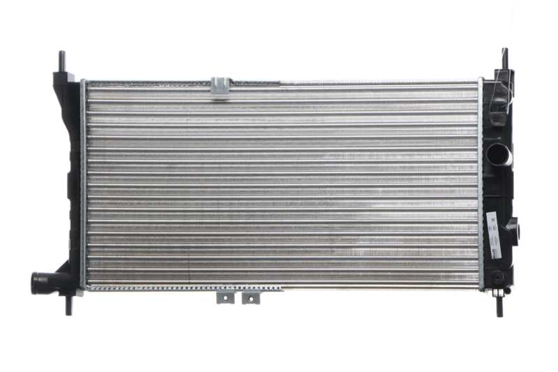 NISSENS Radiator 293233 Cooling fins material: Aluminium, Core Depth [mm]: 34, Core Length [mm]: 630, Core Width [mm]: 322, Inlet O [mm]: 34, Outlet O [mm]: 34, Radiator type: Mechanically jointed cooling fins, Supplementary Article/Info 2: without expansion tank, Supplementary Article/Supplementary Info: without gasket/seal, Water Tank Material (radiator): Plastic 1.