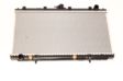 NISSENS Radiator 293085 Aluminum/plastic
Cooling fins material: Aluminium, Core Depth [mm]: 32, Core Length [mm]: 360, Core Width [mm]: 709, Radiator type: Brazed cooling fins, Supplementary Article/Supplementary Info: with oil cooler, Water Tank Material (radiator): Plastic 1.