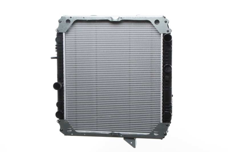 NISSENS Radiator 292977 Cooling fins material: Aluminium, Core Depth [mm]: 26, Core Length [mm]: 510, Core Width [mm]: 599, Inlet O [mm]: 42, Outlet O [mm]: 42, Radiator type: Brazed cooling fins, Supplementary Article/Info 2: with cap, without expansion tank, with frame, Supplementary Article/Supplementary Info: without gasket/seal, Water Tank Material (radiator): Plastic 1.