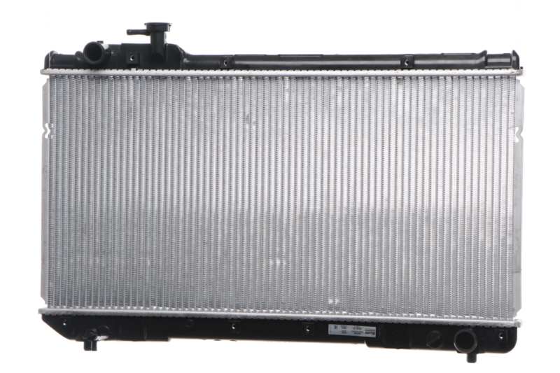 NISSENS Radiator 293701 Cooling fins material: Aluminium, Core Depth [mm]: 26, Core Length [mm]: 350, Core Width [mm]: 698, Inlet O [mm]: 32, Outlet O [mm]: 32, Radiator type: Brazed cooling fins, Supplementary Article/Info 2: without cap, without expansion tank, Supplementary Article/Supplementary Info: with gaskets/seals, Water Tank Material (radiator): Plastic 1.