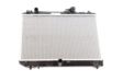 NISSENS Radiator 293649 Cooling fins material: Aluminium, Core Depth [mm]: 16, Core Length [mm]: 352, Core Width [mm]: 518, Inlet O [mm]: 28, Outlet O [mm]: 28, Radiator type: Brazed cooling fins, Supplementary Article/Info 2: without expansion tank, Supplementary Article/Supplementary Info: with gaskets/seals, Water Tank Material (radiator): Plastic 1.
