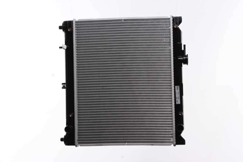 NISSENS Radiator 293617 Cooling fins material: Aluminium, Core Depth [mm]: 26, Core Length [mm]: 377, Core Width [mm]: 488, Inlet O [mm]: 28, Outlet O [mm]: 28, Radiator type: Brazed cooling fins, Supplementary Article/Info 2: with cap, without expansion tank, Supplementary Article/Supplementary Info: without gasket/seal, Water Tank Material (radiator): Plastic 1.