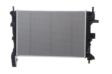 NISSENS Radiator 10400213 Cooling fins material: Aluminium, Core Depth [mm]: 34, Core Length [mm]: 548, Core Width [mm]: 378, Inlet O [mm]: 34, Outlet O [mm]: 34, Radiator type: Mechanically jointed cooling fins, Supplementary Article/Info 2: without cap, without expansion tank, Supplementary Article/Supplementary Info: with gaskets/seals, Water Tank Material (radiator): Plastic 1.