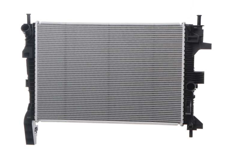 NISSENS Radiator 10400213 Cooling fins material: Aluminium, Core Depth [mm]: 34, Core Length [mm]: 548, Core Width [mm]: 378, Inlet O [mm]: 34, Outlet O [mm]: 34, Radiator type: Mechanically jointed cooling fins, Supplementary Article/Info 2: without cap, without expansion tank, Supplementary Article/Supplementary Info: with gaskets/seals, Water Tank Material (radiator): Plastic 1.