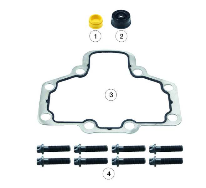 ANDAC Reparatursatz. Bremssattel (LKW) 11108845 WABCO, Bremssattel Seal -Set