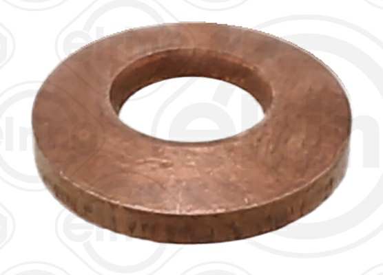 ELRING Sealing ring 11112522 Inner diameter [mm]: 7,6, Outer diameter [mm]: 17,3, Thickness [mm]: 3,8, Material: Copper