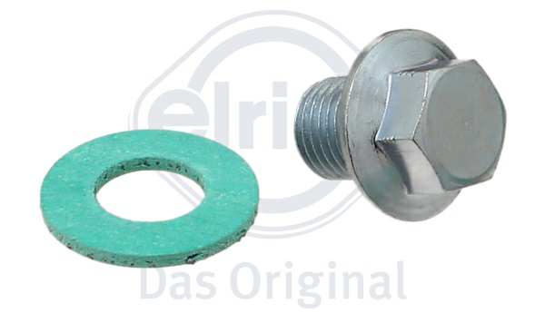 ELRING Verschlußschraube, Ölwanne 11113796 Gewindemaß: M12x1,25x11, Schraubenkopf-/Mutternprofil: Außensechskant, Schlüsselweite: 14 mm, Ergänzungsartikel/Ergänzende Info 2: mit Dichtring