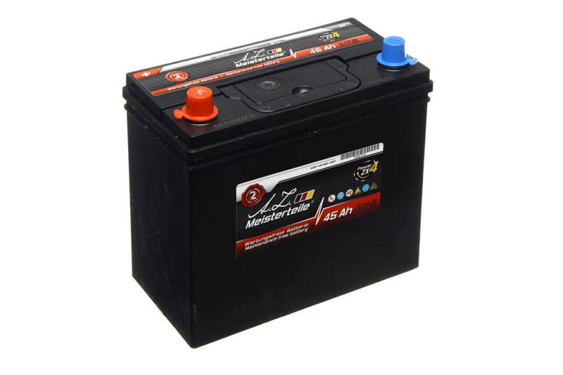 A.Z. MEISTERTEILE Batterie 10704612 45 Ah. linke+. normale Batteriepolklemme