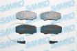 SAMKO Brake pad for disc brake (cargo) 10310245 Brake System: Brembo 
Brake System: BREMBO, Warning Contact Length [mm]: 250, Number of wear indicators [per axle]: 2, Height [mm]: 49,9, Width [mm]: 109,7, Thickness [mm]: 20 1.