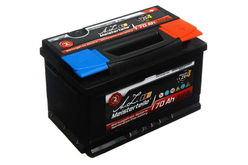 A.Z. MEISTERTEILE Batterie 10582909 70 Ah. rechte+. normale Batteriepolklemme