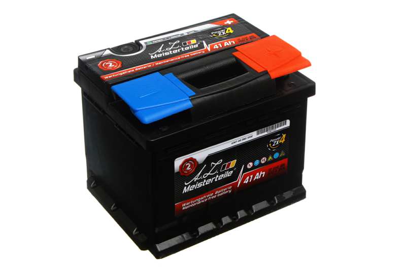 A.Z. MEISTERTEILE Batterie 10582902 41 Ah. rechte+. normale Batteriepolklemme