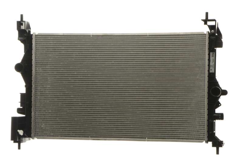 NISSENS Radiator 10371888 Cooling fins material: Aluminium, Core Depth [mm]: 16, Core Length [mm]: 620, Core Width [mm]: 374, Inlet O [mm]: 34, Outlet O [mm]: 34, Radiator type: Brazed cooling fins, Supplementary Article/Info 2: without expansion tank, Supplementary Article/Supplementary Info: with gaskets/seals, Water Tank Material (radiator): Plastic Technical Information: Radiator with 5mm system-Advanced technology with higher power effect 1.