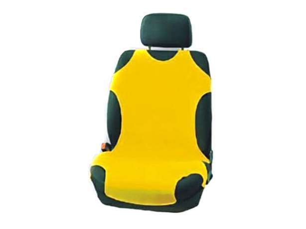 UNIX Tricot seat cover 677771 Yellow. 1 pair