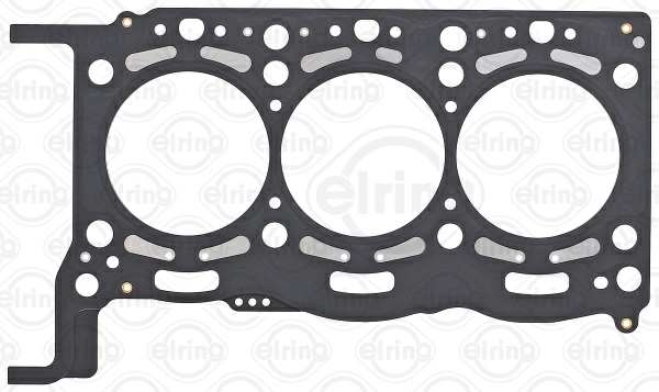 ELRING Cyilinder head gasket 69722 Fitting Position: Right, Thickness [mm]: 1,68, Number of Holes: 3, Diameter [mm]: 84, Gasket Design: Multilayer Steel (MLS)