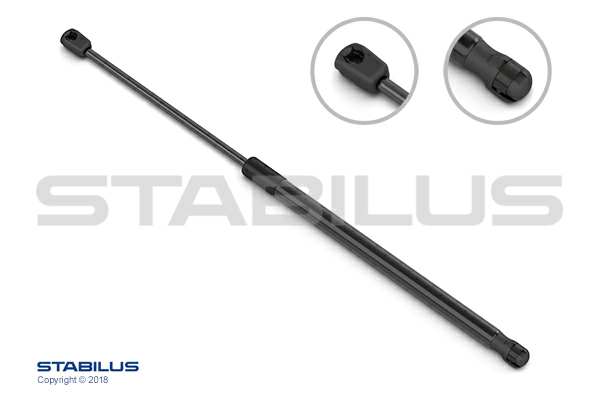 STABILUS Gasfeder 10715796 Kofferraum
Ausschubkraft [N]: 700, Länge [mm]: 483, Hub [mm]: 146