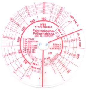 NTS Tachograph examiner template