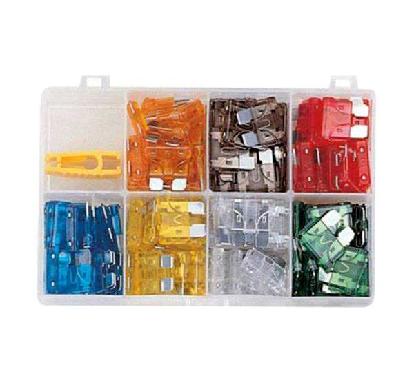 JONNESWAY Sicherungssatz 10363085 Sicherungsbestand 106 Stücke Set, Set: 5A, 7,5A, 10A, 15A, 20A, 25A, 30a, 1PCS