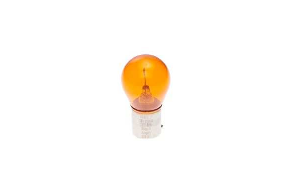 BOSCH Bulb 10896247 Fitting Position: Front, Voltage [V]: 12, Rated Power [W]: 21, Lamp Type: PY21W, Socket Type: BAU15s
Voltage [V]: 12, Rated Power [W]: 21, Lamp Type: PY21W, Socket Type bulb: BAU15s
Cannot be taken back for quality assurance reasons! 1.