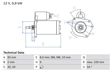 BOSCH Starter 482073 Überholt
Spannung [V]: 12, Starterleistung [kW]: 0,9, Anzahl der Befestigungsbohrungen: 2, Anzahl der Gewindebohrungen: 2, Zähnezahl: 9, Klemme: 50, 30, Flansch-O [mm]: 82,5, Drehrichtung: Drehrichtung im Uhrzeigersinn, Ritzel-Grundposition [mm]: 1,8, Starterausführung: fremdgelagert, Gewindemaß 1: M8x1.25, Gewindemaß 2: M8x1.25, Bohrung-O [mm]: 8,5, Bohrung-O 4 [mm]: 10, Länge [mm]: 229, Lage/Grad: rechts, Befestigungswinkel [Grad]: 54, Winkelmaß Befestigungsbohrung [Grad]: 54 2.