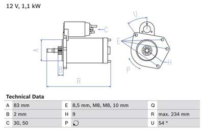 BOSCH Starter