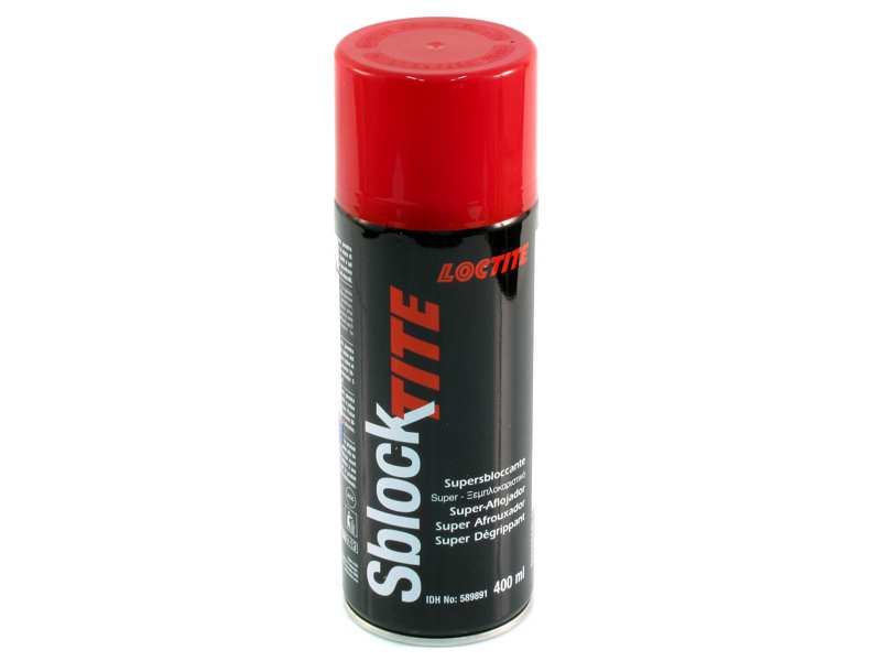 LOCTITE Schraubenlöser Spray 682641 Loctite® LB 8019 (Loctite® Sblocktite), Schraubendreher, Rostlösungsspray, 400 ml
Kann aus Gründen der Qualitätssicherung nicht zurückgenommen werden! 1.