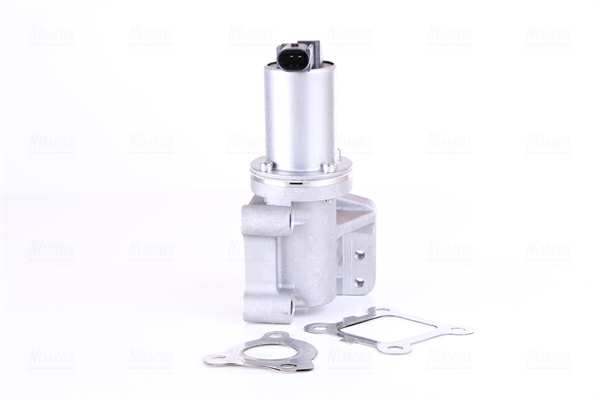 NISSENS EGR valve 11118550 Material: Aluminium, Number of pins: 2, Operating Mode: Electric, Supplementary Article/Info 2: with sensor, without vacuum bypass, without cable, without electronics Technical Information: FIRST FIT - Includes gaskets and O-rings when needed 1.