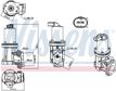 NISSENS EGR valve 11118553 Material: Aluminium, Number of pins: 2, Operating Mode: Mechanical, Supplementary Article/Info 2: without sensor, without vacuum bypass, without cable, without electronics Technical Information: FIRST FIT - Includes gaskets and O-rings when needed 7.