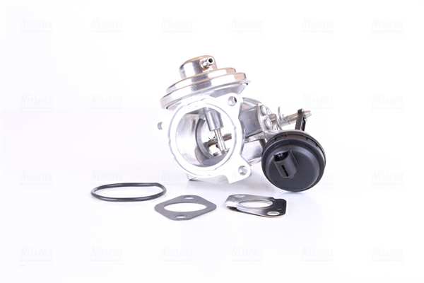 NISSENS EGR valve 11118562 Material: Aluminium, Operating Mode: pneumatic, Supplementary Article/Info 2: without sensor, with vacuum bypass, without cable, without electronics Technical Information: FIRST FIT - Includes gaskets and O-rings when needed 1.