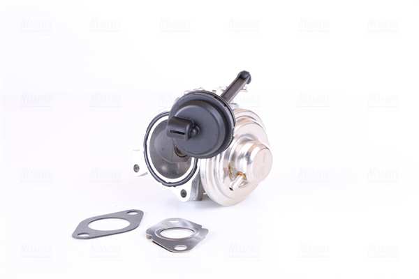 NISSENS EGR valve 11118541 Material: Aluminium, Operating Mode: pneumatic, Supplementary Article/Info 2: without sensor, with vacuum bypass, without cable, without electronics Technical Information: FIRST FIT - Includes gaskets and O-rings when needed 1.