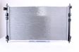 NISSENS Radiator 11119126 Cooling fins material: Aluminium, Core Depth [mm]: 16, Core Length [mm]: 700, Core Width [mm]: 408, Inlet O [mm]: 35, Outlet O [mm]: 35, Radiator type: Brazed cooling fins, Supplementary Article/Info 2: without expansion tank, Supplementary Article/Supplementary Info: without gasket/seal, Water Tank Material (radiator): Plastic 1.