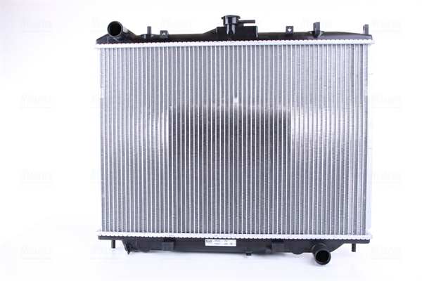 NISSENS Radiator 11119143 Cooling fins material: Aluminium, Core Depth [mm]: 32, Core Length [mm]: 425, Core Width [mm]: 608, Inlet O [mm]: 35, Outlet O [mm]: 35, Radiator type: Brazed cooling fins, Supplementary Article/Info 2: without cap, without expansion tank, Supplementary Article/Supplementary Info: with gaskets/seals, Water Tank Material (radiator): Plastic 1.