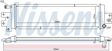 NISSENS Radiator 11119122 Cooling fins material: Aluminium, Core Depth [mm]: 16, Core Length [mm]: 500, Core Width [mm]: 123, Radiator type: Brazed cooling fins, Water Tank Material (radiator): Plastic Technical Information: Radiator with 5mm system-Advanced technology with higher power effect 2.