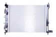 NISSENS Radiator 11119129 Cooling fins material: Aluminium, Core Depth [mm]: 16, Core Length [mm]: 500, Core Width [mm]: 376, Inlet O [mm]: 35, Outlet O [mm]: 33, Radiator type: Brazed cooling fins, Supplementary Article/Info 2: without expansion tank, Supplementary Article/Supplementary Info: with oil cooler, without gasket/seal, Water Tank Material (radiator): Plastic Technical Information: Radiator with 5mm system-Advanced technology with higher power effect 1.