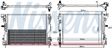 NISSENS Radiator 11119137 Cooling fins material: Aluminium, Core Depth [mm]: 16, Core Length [mm]: 507, Core Width [mm]: 390, Inlet O [mm]: 19, Outlet O [mm]: 19, Radiator type: Brazed cooling fins, Supplementary Article/Info 2: without expansion tank, Supplementary Article/Supplementary Info: without gasket/seal, Water Tank Material (radiator): Plastic 5.