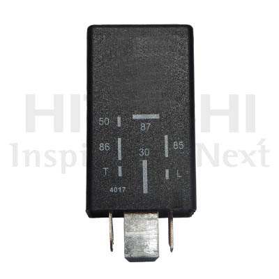 HITACHI Glow plug controller 11130075 Operating voltage [V]: 12 General Information: Sold in Hitachi brand: printing and packaging Recommendation: Use grease for glow plugs 134100 = 10g. or 134101 = 100g., see accessory lists.
