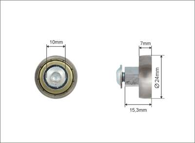 A.Z. MEISTERTEILE Curtain roller