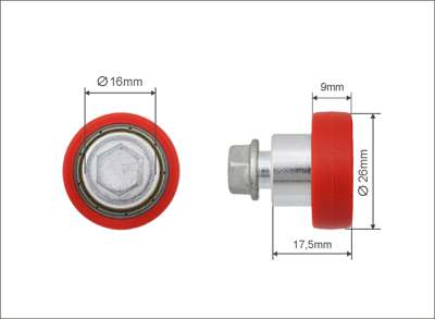 A.Z. MEISTERTEILE Curtain roller