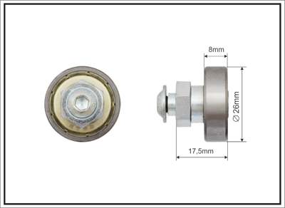 A.Z. MEISTERTEILE Curtain roller