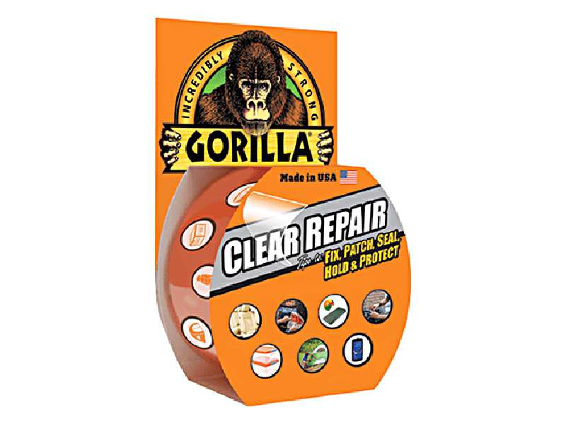 GORILLA GLUE Klebeband 10792911 Reparaturklebeband Wasser und wetterfestes Klebeband, farblos, 8,2 m x 48 mm
Kann aus Gründen der Qualitätssicherung nicht zurückgenommen werden! 1.