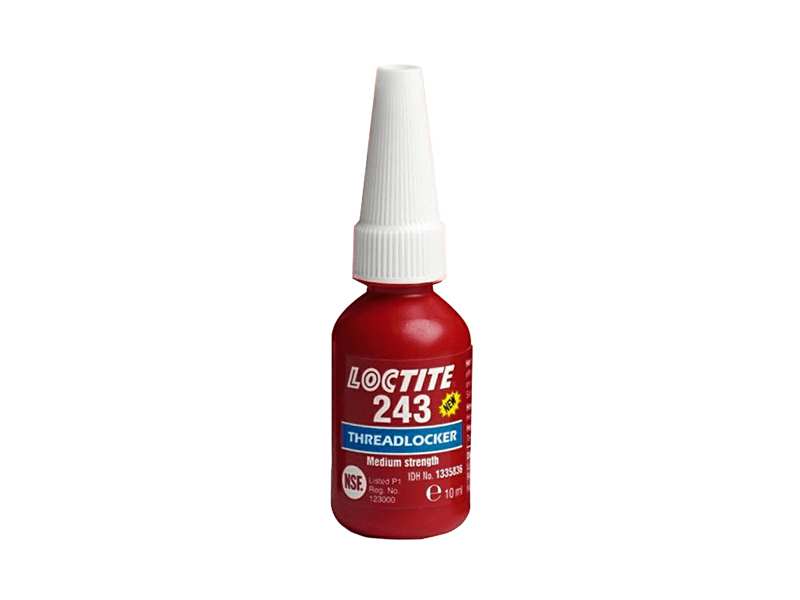 LOCTITE Screw lock 682647 Loctite® 243, 10ml
Cannot be taken back for quality assurance reasons! 1.