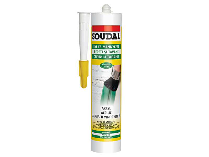 SOUDAL REINZOSIL 10756798 Die weiße, universelle Acrylversiegelung für den Gebrauch in Innenräumen, resistent und farbhielt, kann nach der Bindung gestrichen werden, trifft die Farbe nicht, geruchlos, Wärmewiderstand: -20 ° C bis 80 ° C, 280 ml Farbe. Versiegelung
Kann aus Gründen der Qualitätssicherung nicht zurückgenommen werden!