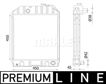 BEHR HELLA SERVICE Radiator 11045952 Radiator type: Brazed cooling fins, Core Length [mm]: 450, Core Width [mm]: 450, Core Depth [mm]: 45, Water Tank Material (radiator): Aluminium, Inlet O [mm]: 38, Outlet O [mm]: 42 6.