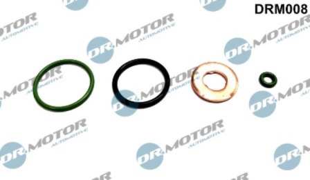 DR.MOTOR AUTOMOTIVE Dichtring 11140846 Set für 1 Injektor, 4 -Stück -Set